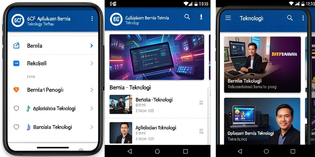 Tampilan antarmuka aplikasi 6CF yang modern dan intuitif.