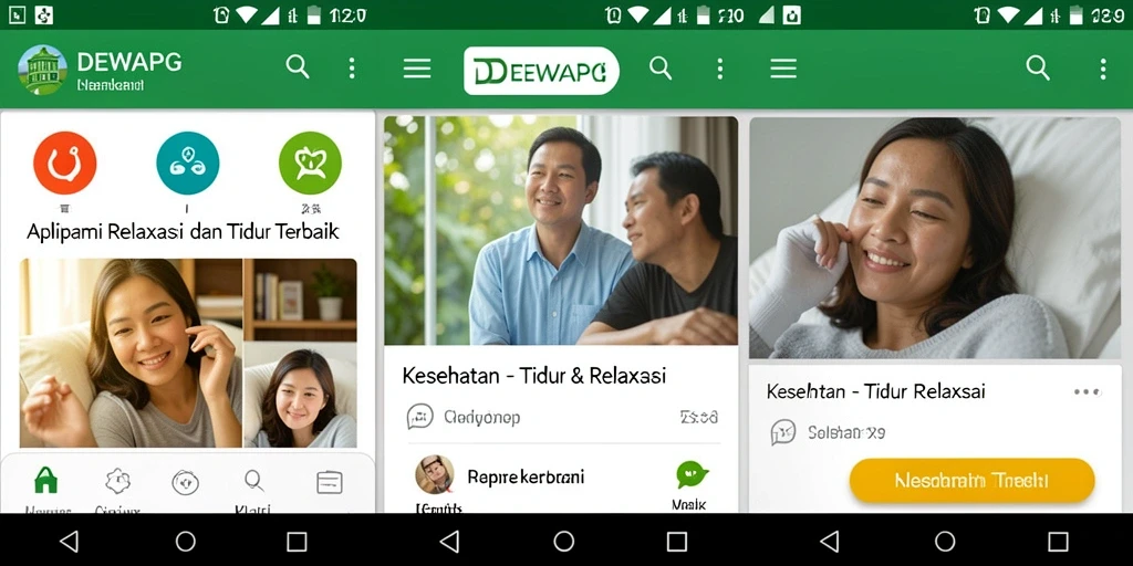Tampilan antarmuka DEWAPG dengan opsi relaksasi yang lengkap.