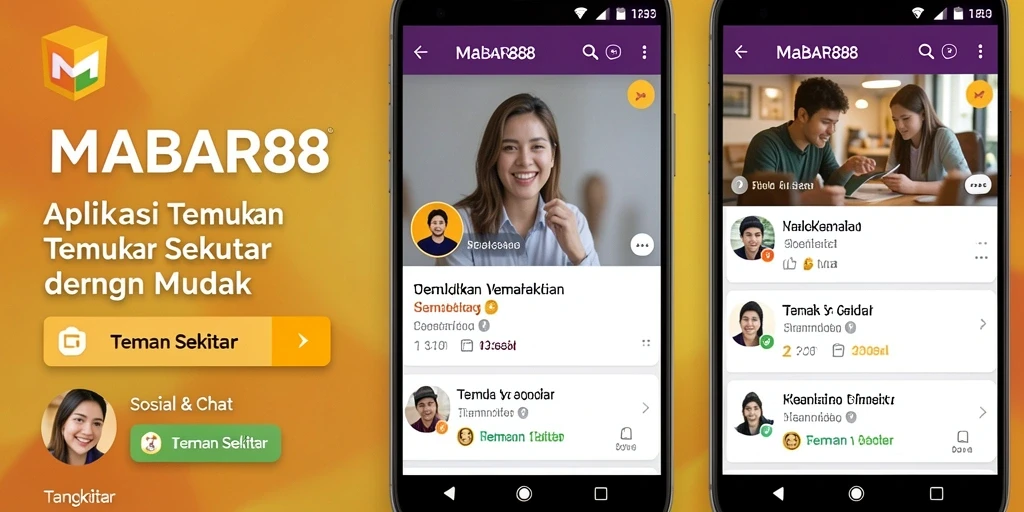 Tampilan antarmuka MABAR88 yang menarik untuk Teman Sekitar.